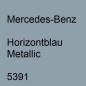 Preview: Mercedes-Benz, Horizontblau Metallic, 5391.